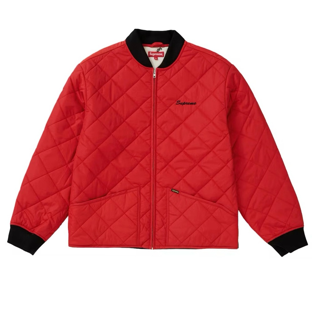 Supreme Dead Prez Quilted Work Jacket